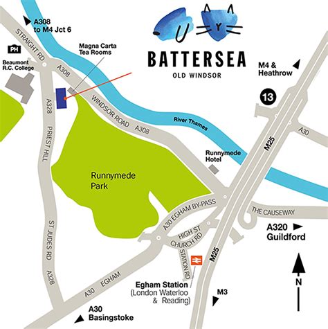 Getting to Battersea Old Windsor .
